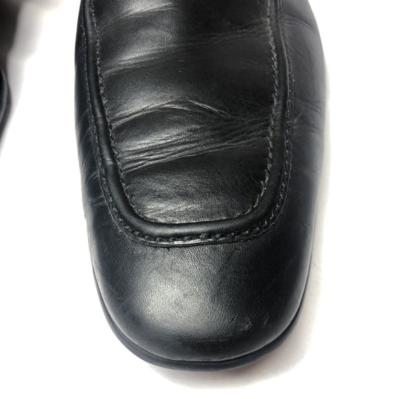 Magnanni Lino Black Leather Dress Loafers Buckle Strap Men\'s 10 main image 10